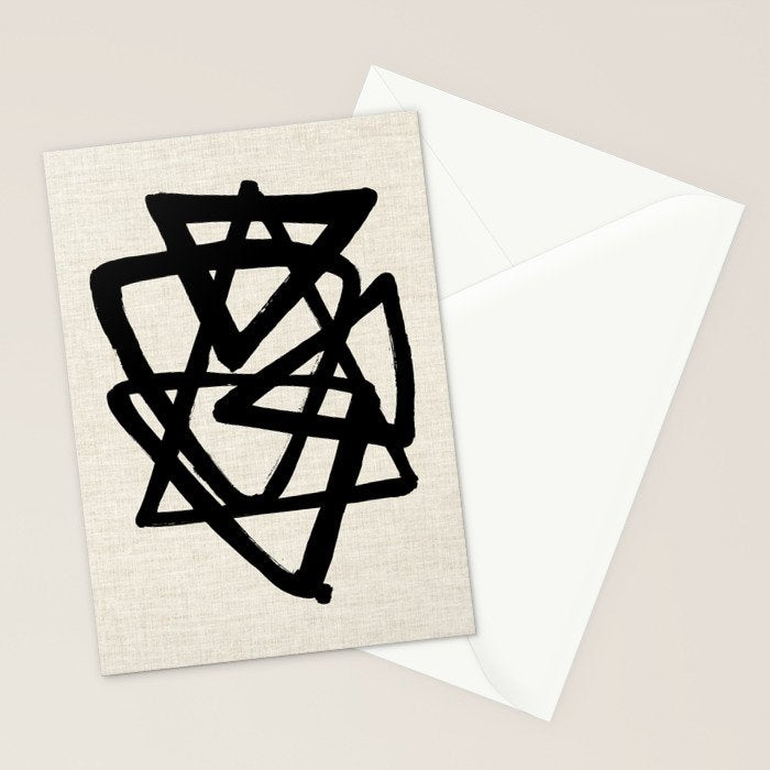 Tri Orbit Stationery Card Gallery Image 2