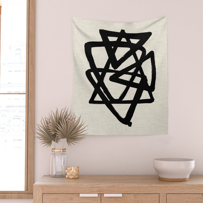 Tri Orbit Wall Tapestry Gallery Image 2