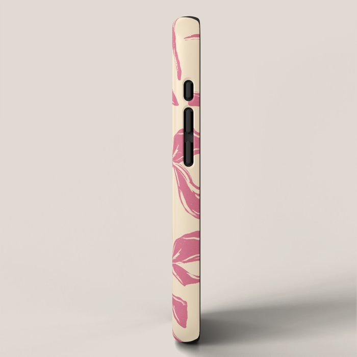 Pink bow pattern iPhone Case Gallery Image 2