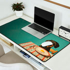 Dachshund Waiting For Breakfast Desk Mat Gallery Image 2
