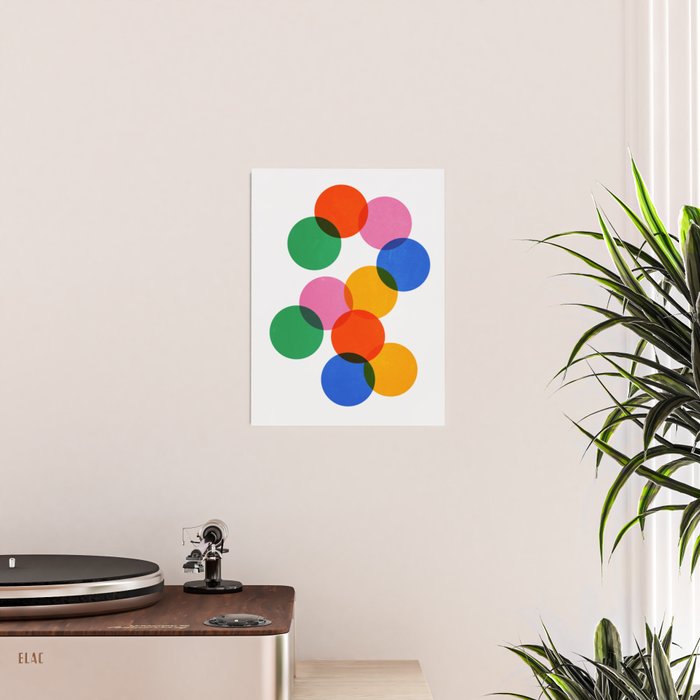 Bauhaus Circle Study Poster Gallery Image 2