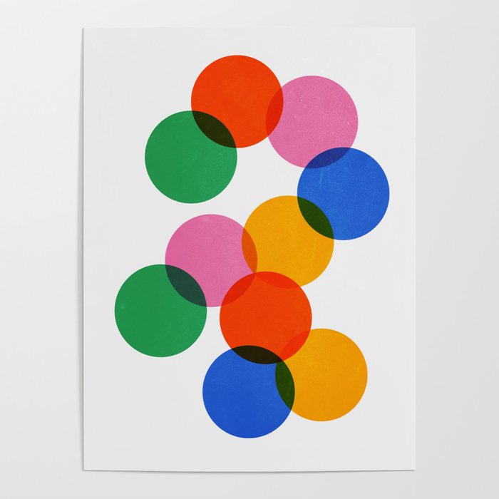Bauhaus Circle Study Poster Gallery Image 4