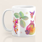  Fruit and bat - pastel Coffee Mug Gallery Image 3