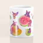  Fruit and bat - pastel Coffee Mug Gallery Image 4