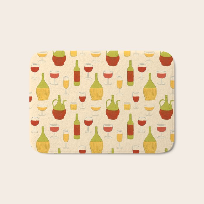 Italian Vino Bath Mat Gallery Image 1