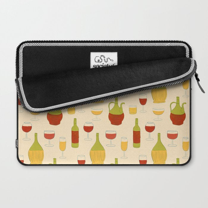 Italian Vino Laptop Sleeve Gallery Image 2