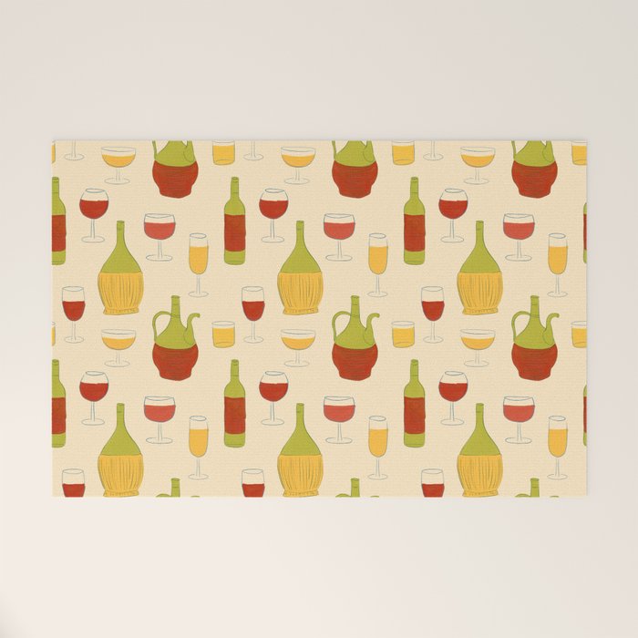 Italian Vino Welcome Mat Gallery Image 1