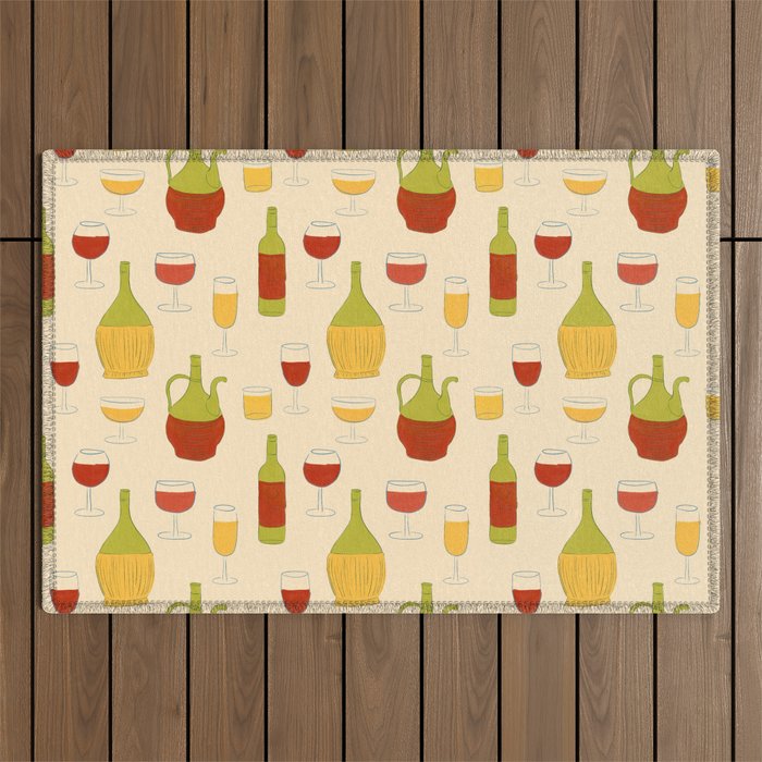 Italian Vino Outdoor Rug Gallery Image 1