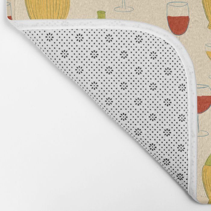 Italian Vino Bath Mat Gallery Image 2
