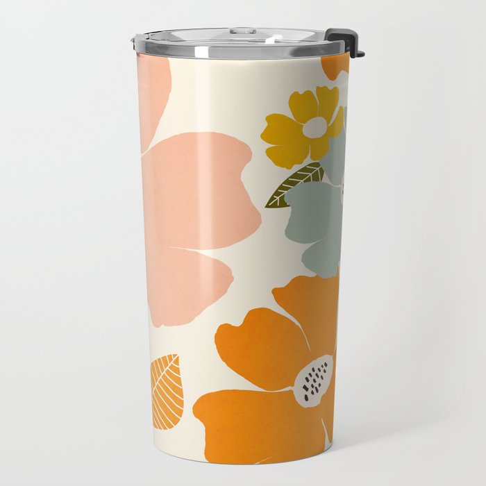 Happiness blooms Travel Mug Gallery Image 2