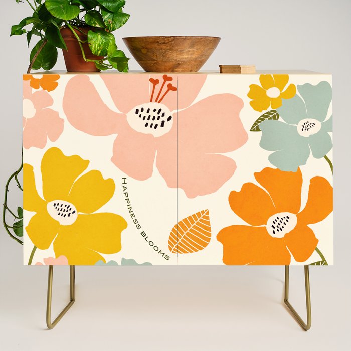 Happiness blooms Credenza Gallery Image 1