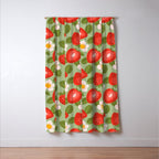 Strawberry Pattern - Amalfi Coast Cocktails Window Curtain Gallery Image 3