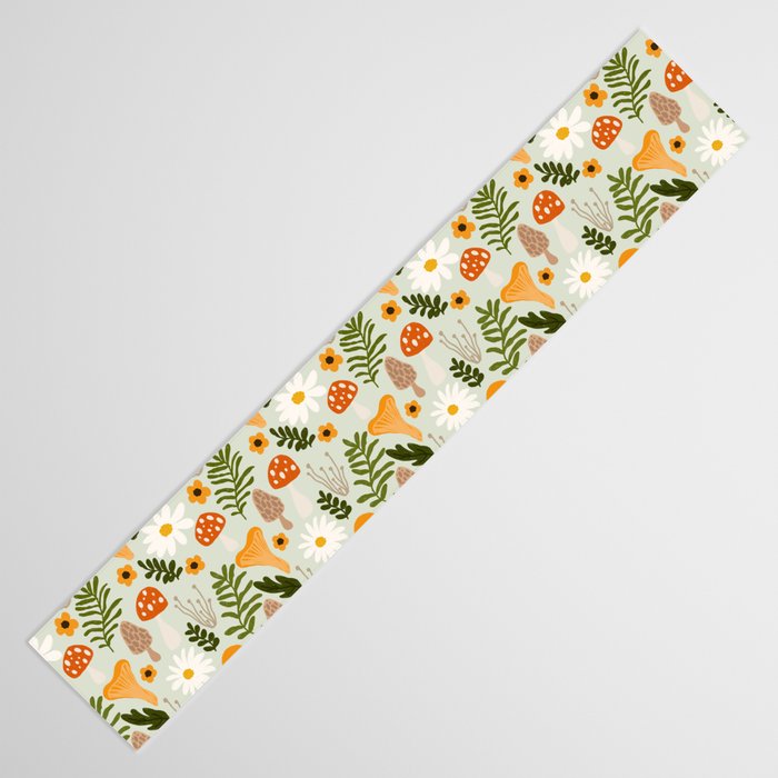 Woodland Mushroom Pattern Table Runner Gallery Image 3