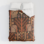 Bakhtiari Antique Persian Rug Print Duvet Cover Gallery Image 6