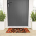 Bakhtiari Antique Persian Rug Print Welcome Mat Gallery Image 3