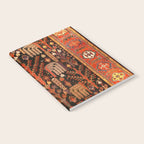 Bakhtiari Antique Persian Rug Print Notebook Gallery Image 2