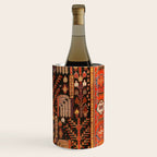 Bakhtiari Antique Persian Rug Print Wine Chiller Gallery Image 3