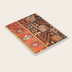 Bakhtiari Antique Persian Rug Print Notebook Gallery Image 3