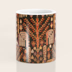 Bakhtiari Antique Persian Rug Print Coffee Mug Gallery Image 4