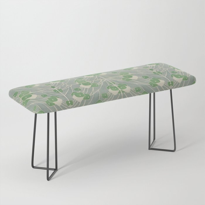 Green Geometric 1915 Hannah Borger Overbeck Bench Gallery Image 1