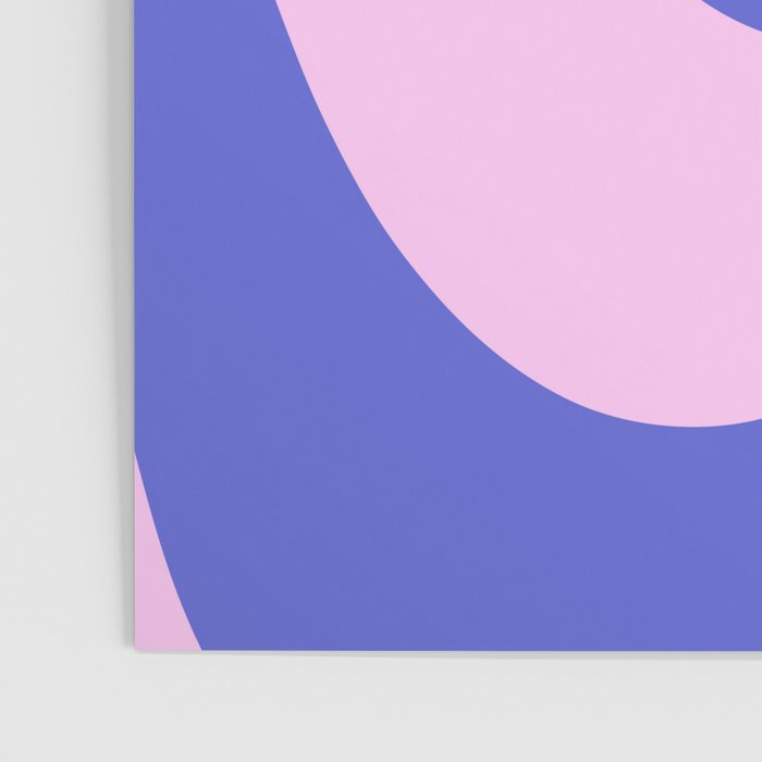 Wavy Land - Pink and Blue Poster Gallery Image 3