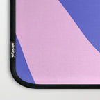 Wavy Land - Pink and Blue Laptop Sleeve Gallery Image 3