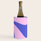 Wavy Land - Pink and Blue Wine Chiller Gallery Image 2