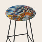 In The Northland (Group Of Seven) by Tom Thomson Canadian Landscape Art Stool Gallery Image 2