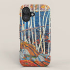 In The Northland (Group Of Seven) by Tom Thomson Canadian Landscape Art iPhone Case Gallery Image 1
