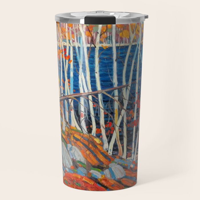 In The Northland (Group Of Seven) by Tom Thomson Canadian Landscape Art Travel Mug Gallery Image 1