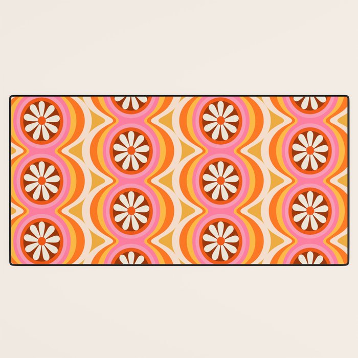 Wavy Daisy Desk Mat Gallery Image 3
