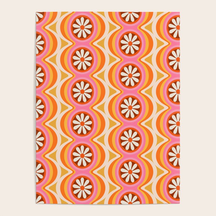 Wavy Daisy Poster Gallery Image 1