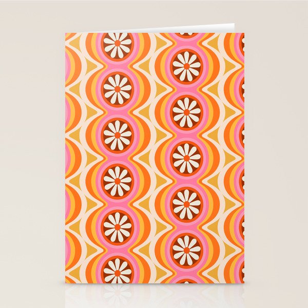 Wavy Daisy Stationery Card Gallery Image 1