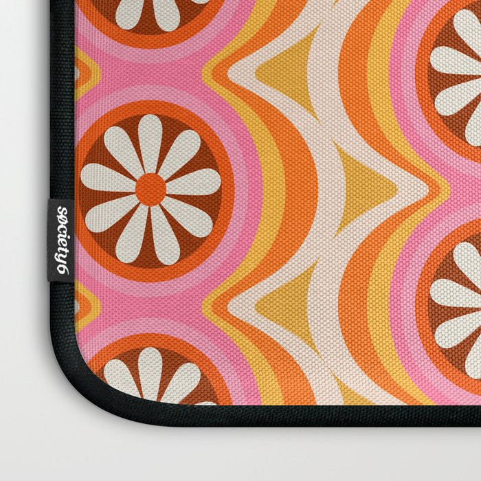 Wavy Daisy Laptop Sleeve Gallery Image 3