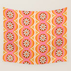 Wavy Daisy Wall Tapestry Gallery Image 4