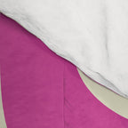 Colorful Mid Century Modern Piquet Abstract Pattern  Comforter Gallery Image 4