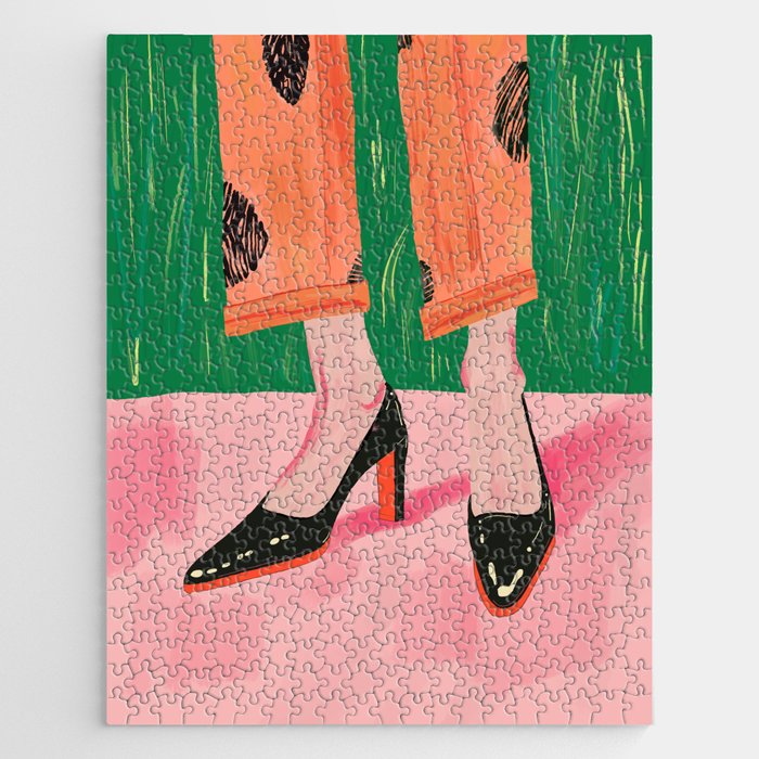 Chic Stroll Jigsaw Puzzle Gallery Image 1