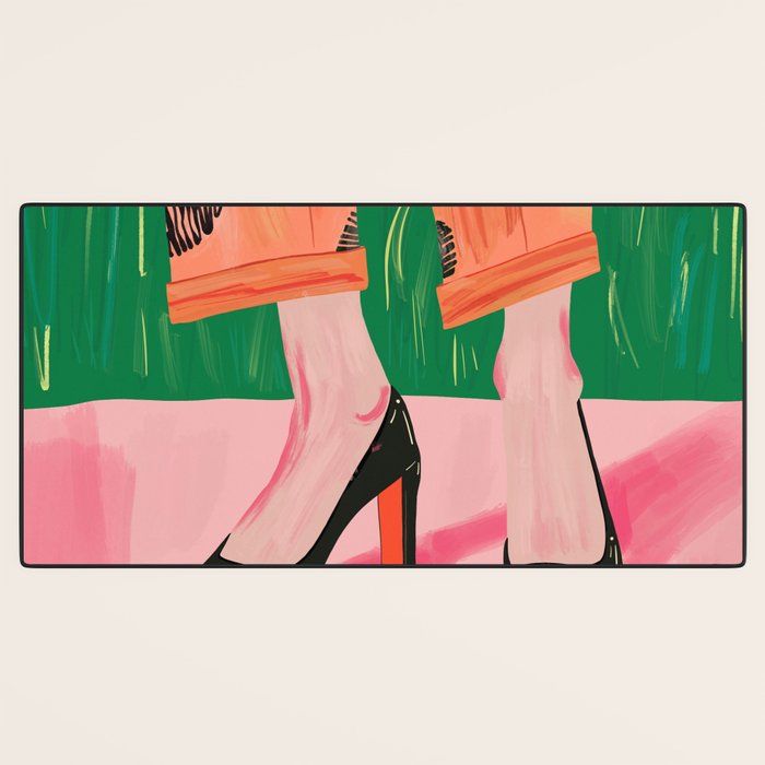 Chic Stroll Desk Mat Gallery Image 3