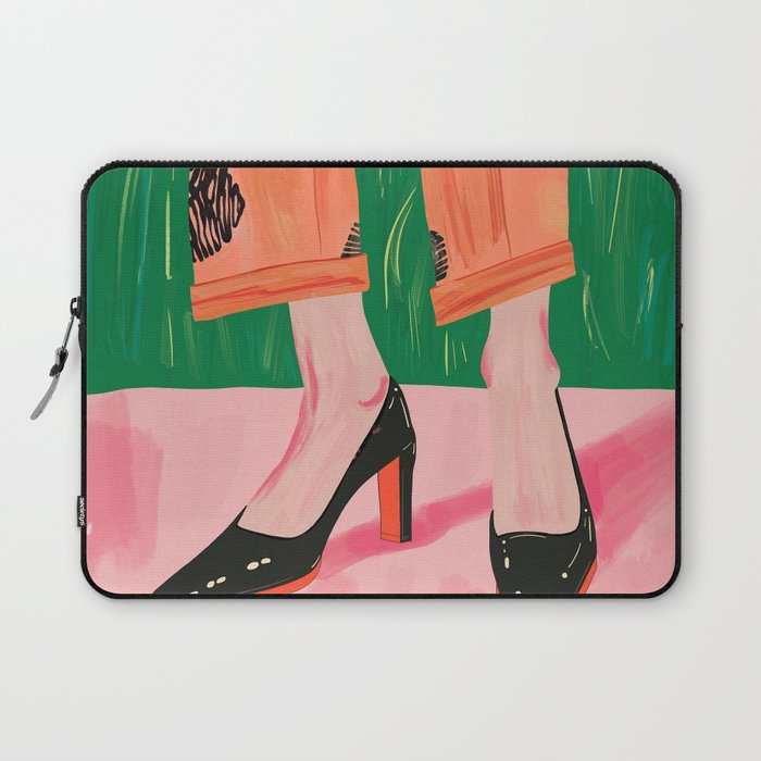 Chic Stroll Laptop Sleeve Gallery Image 1