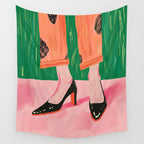 Chic Stroll Wall Tapestry Gallery Image 4