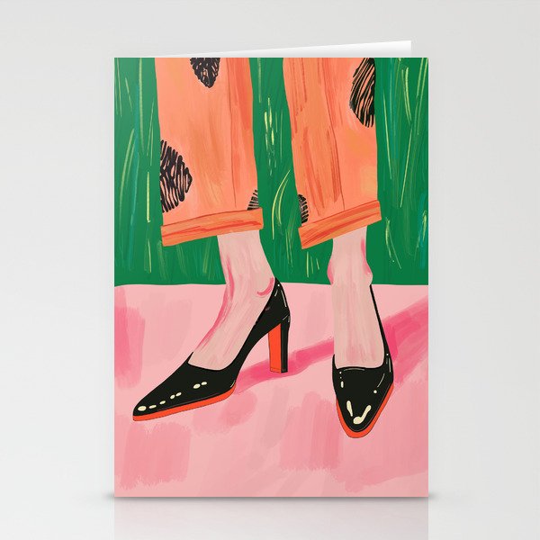 Chic Stroll Stationery Card Gallery Image 1