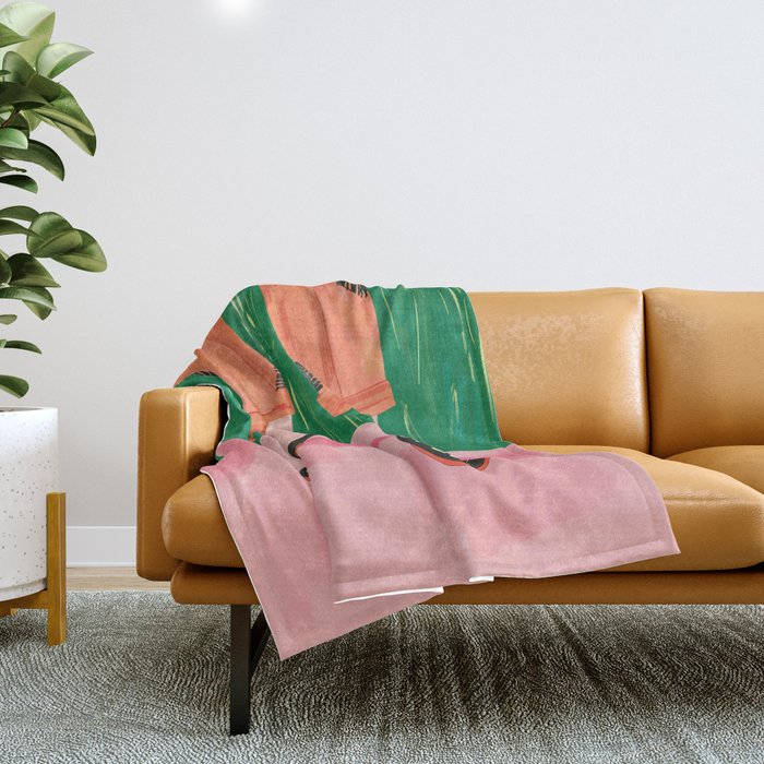 Chic Stroll Throw Blanket Gallery Image 1