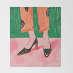 Chic Stroll Throw Blanket Gallery Image 2