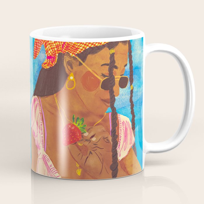 Strawberry picnic Coffee Mug Gallery Image 1