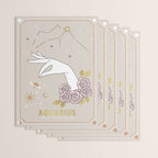 Aquarius Zodiac Sign Wrapping Paper Gallery Image 3