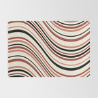 Wavy Stripes XI - Neutral Pink Rug Gallery Image 2