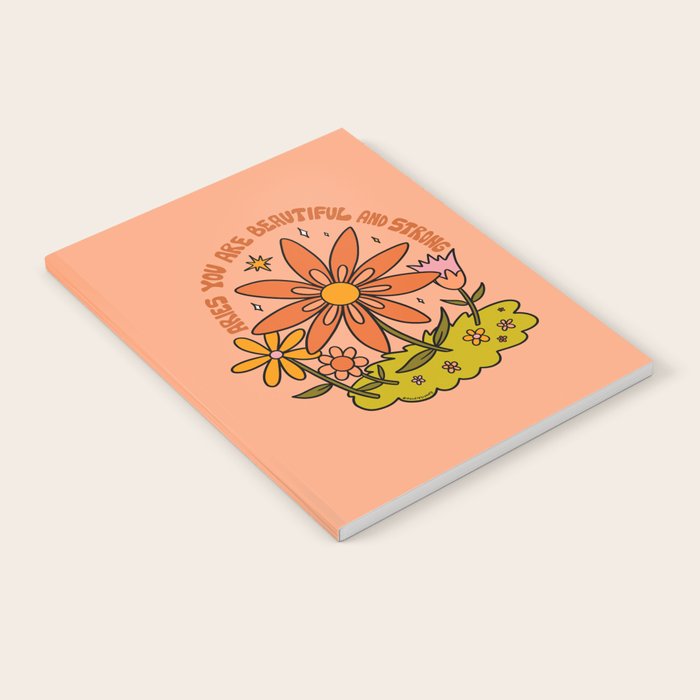 Aries Flower Notebook Gallery Image 2