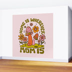 Home is Wherever Mom Is Wall Mural Gallery Image 2