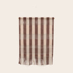 STRIPES 001 M - Cacao Wall Hanging Gallery Image 1