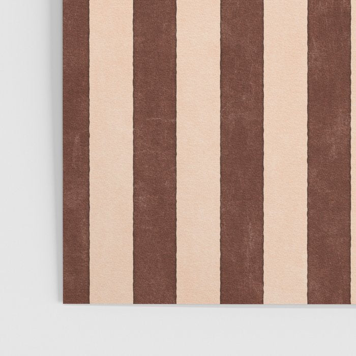 STRIPES 001 M - Cacao Poster Gallery Image 3